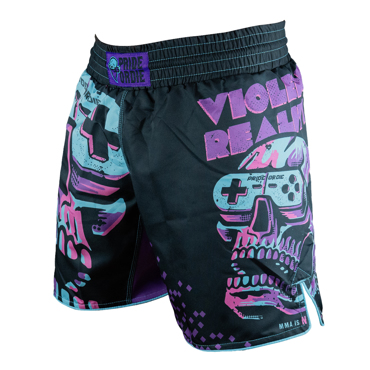 Pride Or Die violent reality MMA Shorts - Black